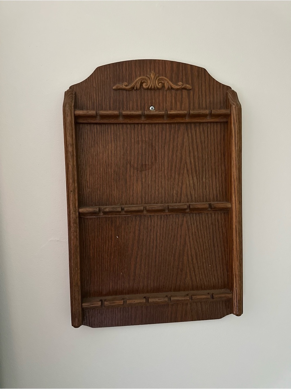 Vintage Wood Spoon Rack - Picture 2 of 3